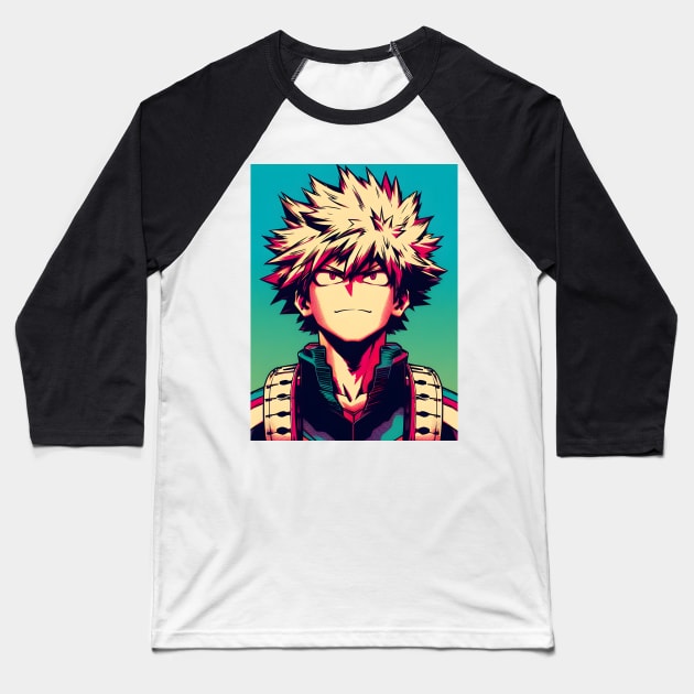 Anime Wonderland: Whimsical Art Prints Featuring Manga-Inspired Designs for Otaku Bliss! Baseball T-Shirt by insaneLEDP